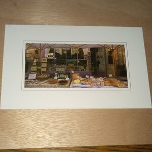 Vintage Italian Market Photo Postcard